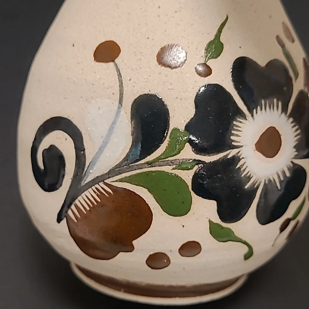 Vintage Mexican Pottery Vase